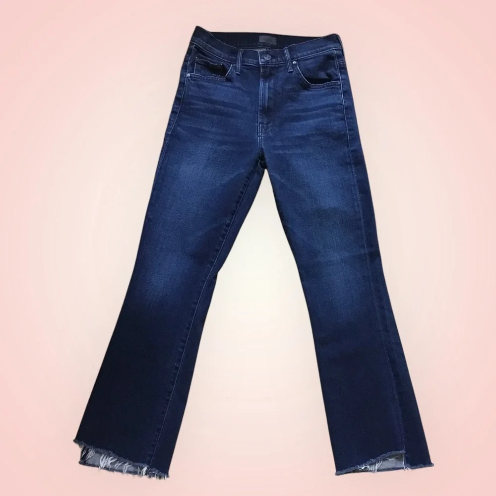 MOTHER The Insider Crop Fray In Movin’ On Up - Picture 4 of 16